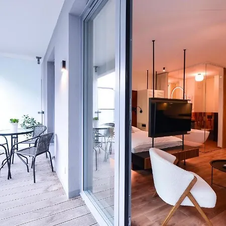 Citystay Modernistyczny Z Tarasem W Centrum Gdyni شقة *