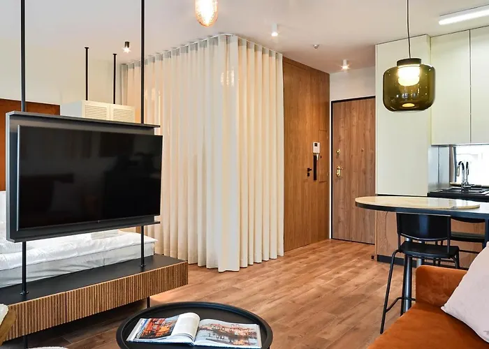Apartmán Citystay Modernistyczny Z Tarasem W Centrum Gdyni