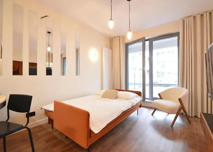Citystay Modernistyczny Z Tarasem W Centrum Gdyni Apartmán *
